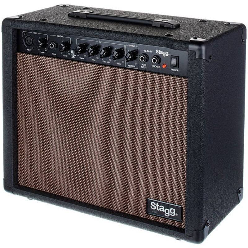 Stagg 40 AA R Akustikgitarren-Verstärker-Combo von Stagg