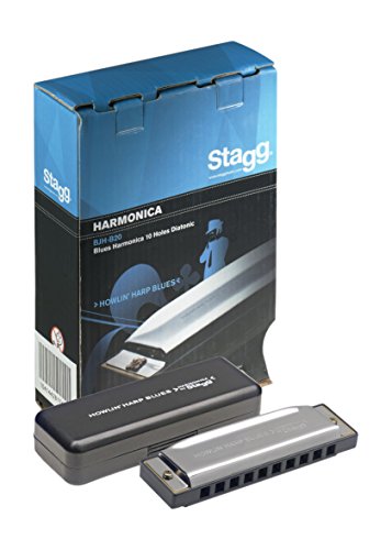 Stagg BJH-B20 D Blues Mundharmonika – Key of D von Stagg