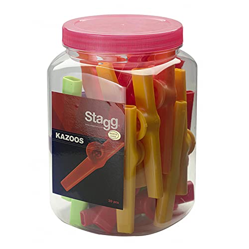 Stagg Bunte Kazoos (30 Stück) von Stagg