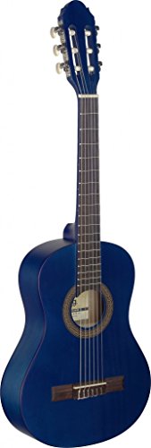 Stagg C410 1/2 Größe Name Klassische Gitarre – Schwarz 1/2 blau von Stagg
