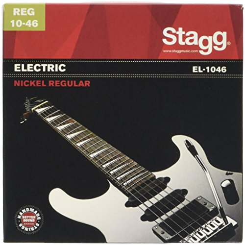 Stagg EL-1046 Regular Nickel Electric Gitarrensaiten Set von Stagg