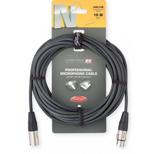 Stagg NMC10R XLR-Mikrofon- und Signalkabel, 10 m von Stagg