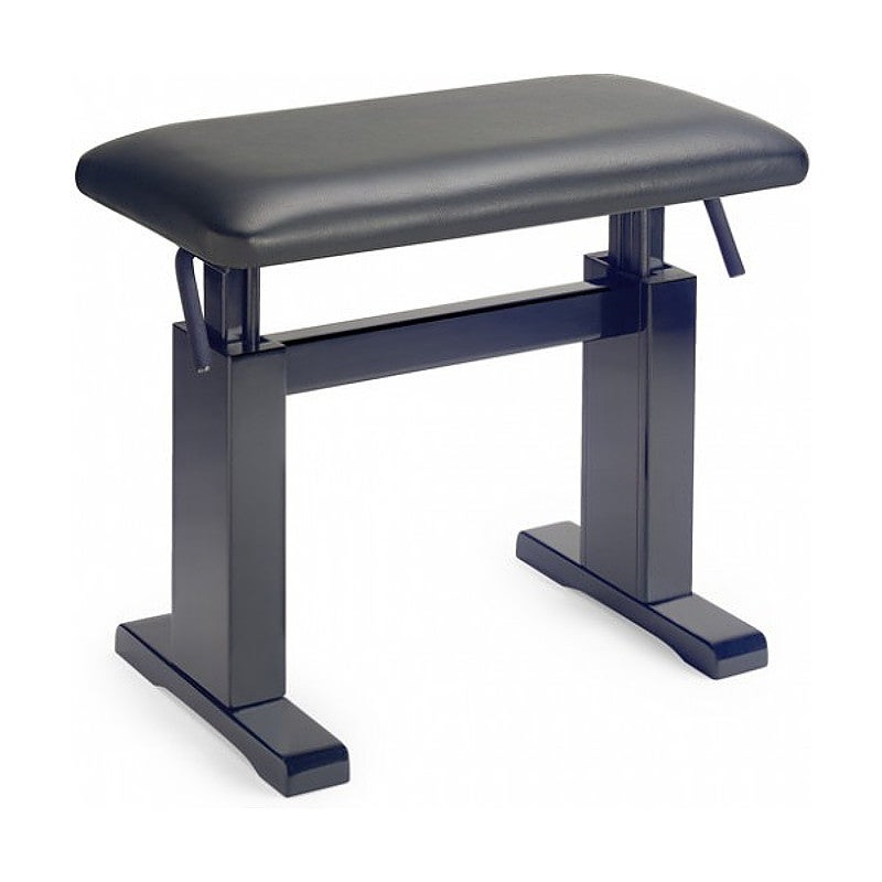 Stagg PBH780 BKM LBK Klavierbank, mattschwarz, mit Sitzfläche aus Leder Stagg PBH780 BKM LBK Klavierbank, mattschwarz, mit Sitzfläche aus Leder von Stagg