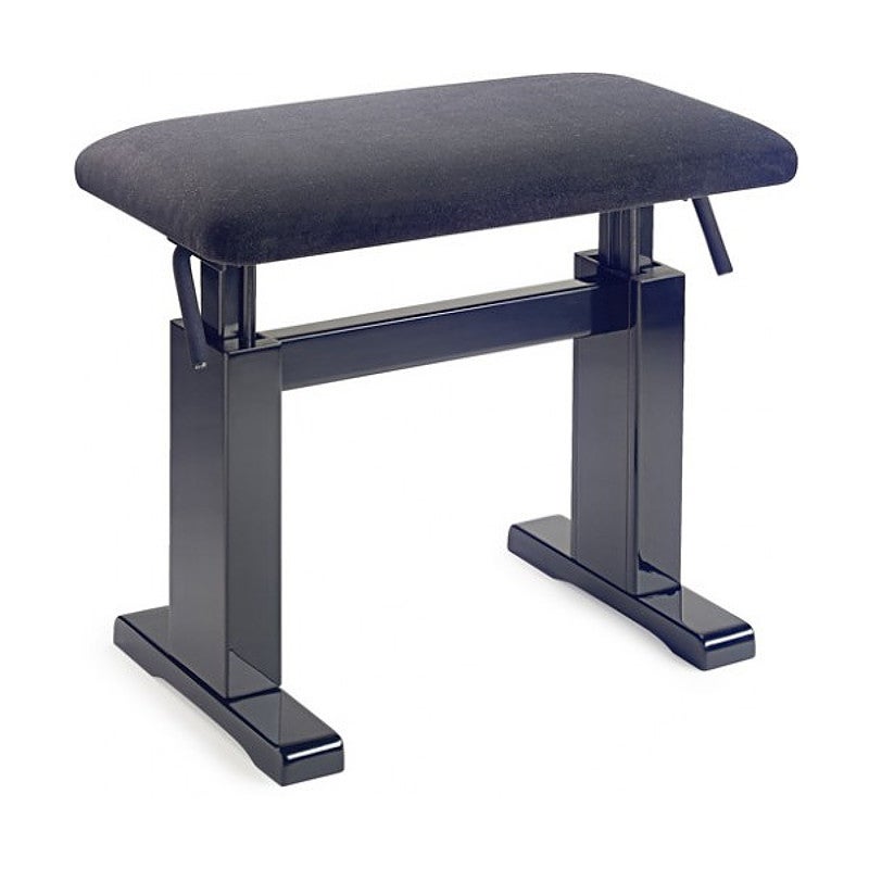 Stagg PBH780 BKP VBK Klavierbank, schwarz, Hochglanz, mit Sitzfläche aus Velours Stagg PBH780 BKP VBK Klavierbank, schwarz, Hochglanz, mit Sitzfläche aus Velours von Stagg