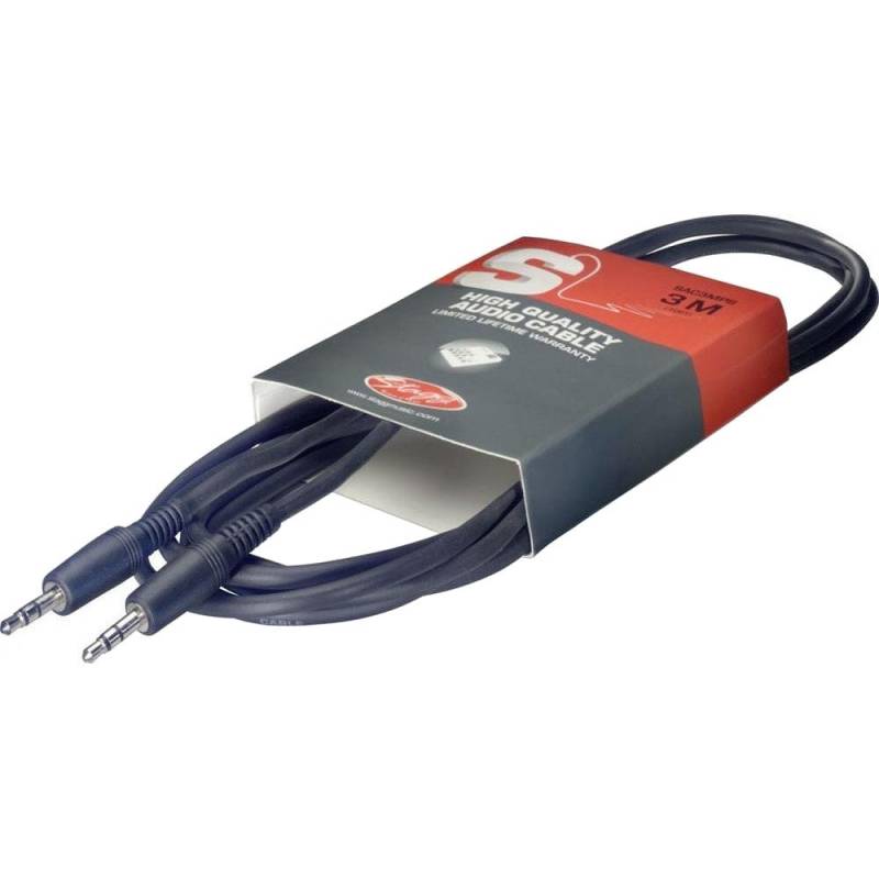 Stagg SAC3MPS Mini-Klinke Stereokabel, 3 m von Stagg