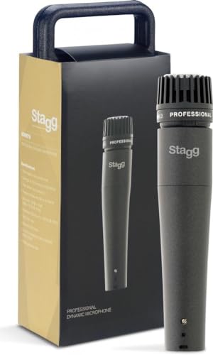 Stagg SDM70 Professionelles Dynamisches Mikrofon mit Mehrzweck-Kardioide von Stagg