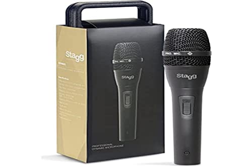 Stagg SDM80 Professionelles dynamisches Kardioid-Mikrofon von Stagg