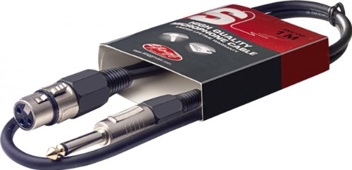 Stagg SMC1XP mono Kabel mit XLR-Buchse (1m) von Stagg