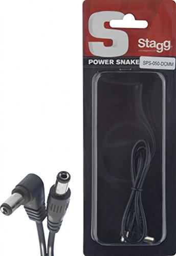 Stagg SPS-050-DCMM DC Strom-Kabel (50 cm, Stecker-auf-Stecker) von Stagg