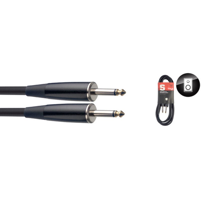 Stagg SSP15PP15 Lautsprecherkabel 1,5 mm Klinke/Klinke Stagg SSP15PP15 Lautsprecherkabel 1,5 mm Klinke/Klinke von Stagg