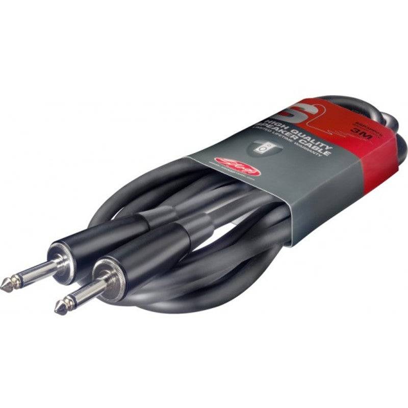 Stagg SSP6PP15 Lautsprecherkabel 1,5 mm² Klinke/Klinke, 6 m von Stagg