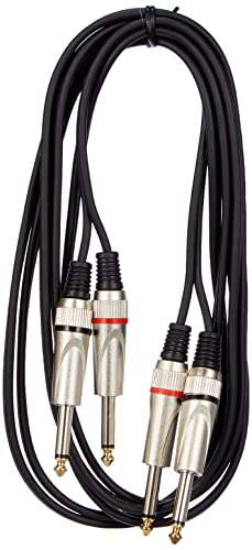 Stagg STC3P Twin-Kabel (3m, Stecker-auf-Stecker) von Stagg