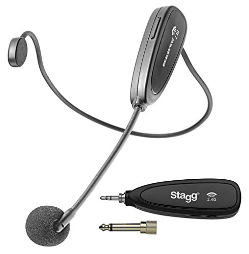 Stagg SUW 12H-BK 2,4 GHz Wireless Headset Set von Stagg