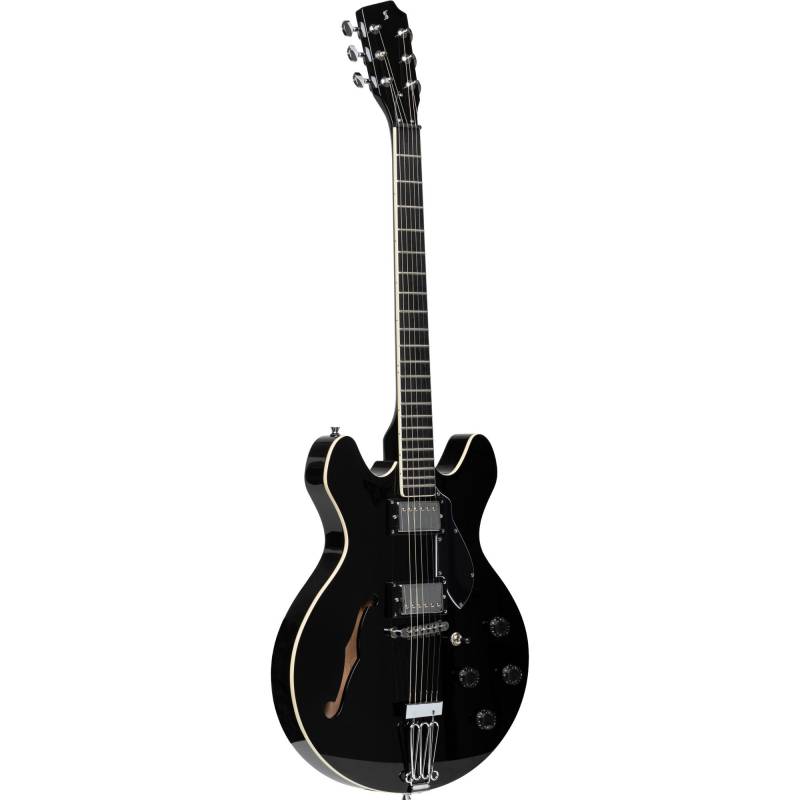 Stagg Silveray Series 533 Semi-Acoustic Guitar (Black) von Stagg