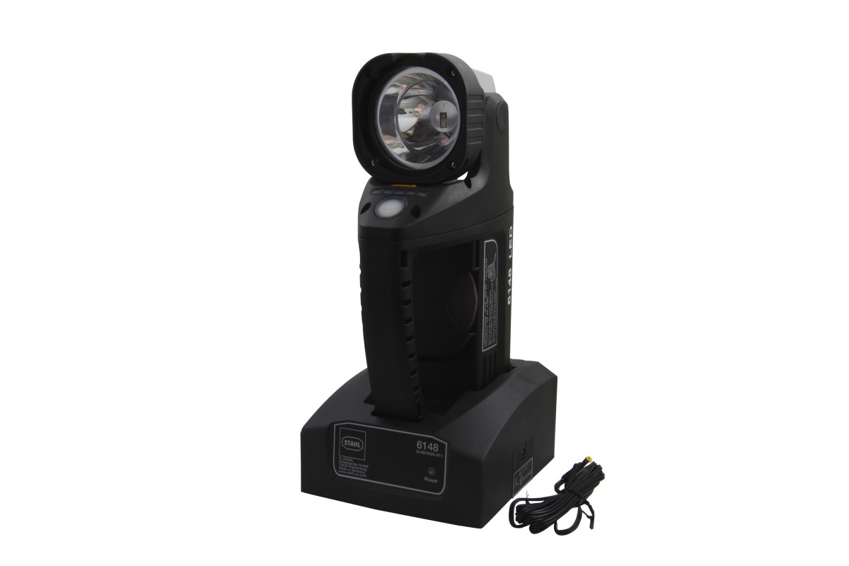 Handscheinwerfer Stahl 6148 EX LED mit Ladesessel und Kabel 12/24 Volt Handscheinwerfer Stahl 6148 EX LED mit Ladesessel und Kabel 12/24 Volt von Stahl