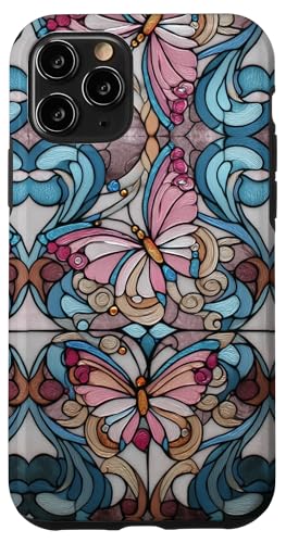 Butterflies Swirl Stained Art Effect Stain Art Trans Pride Hülle für iPhone 11 Pro Butterflies Swirl Stained Art Effect Stain Art Trans Pride Hülle für iPhone 11 Pro von Stained Art Effects ADC