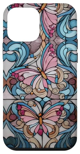 Butterflies Swirl Stained Art Effect Stain Art Trans Pride Hülle für iPhone 12 mini Butterflies Swirl Stained Art Effect Stain Art Trans Pride Hülle für iPhone 12 mini von Stained Art Effects ADC