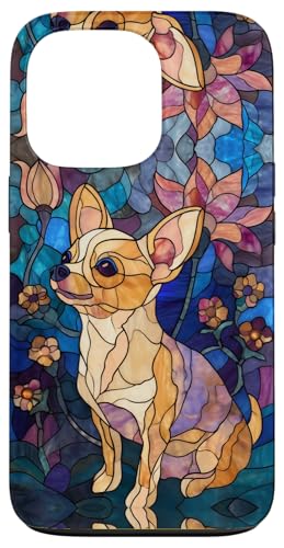 Chihuahua Dog Colorful Stained Art Effect Stain Art Floral Hülle für iPhone 13 Pro Chihuahua Dog Colorful Stained Art Effect Stain Art Floral Hülle für iPhone 13 Pro von Stained Art Effects ADC