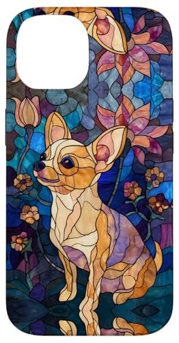 Chihuahua Dog Colorful Stained Art Effect Stain Art Floral Hülle für iPhone 14 Chihuahua Dog Colorful Stained Art Effect Stain Art Floral Hülle für iPhone 14 von Stained Art Effects ADC