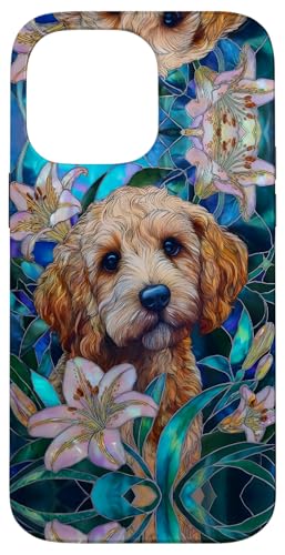 Cockapoo Dog Colorful Stained Art Effect Stain Art Lilies Hülle für iPhone 14 Pro Max Cockapoo Dog Colorful Stained Art Effect Stain Art Lilies Hülle für iPhone 14 Pro Max von Stained Art Effects ADC