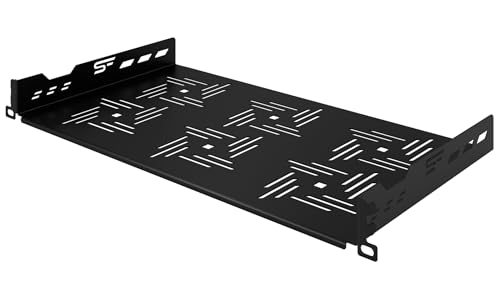 Stalflex Server Fachboden 19 Zoll 1U 250mm - Serverschrank Hergestellt aus Hochbelastbarer Stahl - Professionell Belüftetes Rackmontage Kragarmtablett - 19 Zoll Fachboden Stalflex Server Fachboden 19 Zoll 1U 250mm - Serverschrank Hergestellt aus Hochbelastbarer Stahl - Professionell Belüftetes Rackmontage Kragarmtablett - 19 Zoll Fachboden von STALFLEX