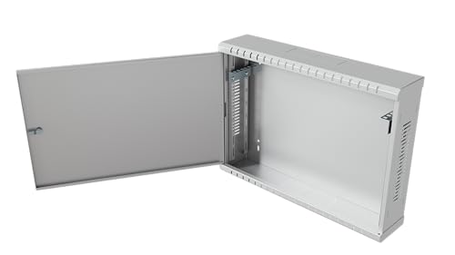 Stalflex Netzwerkschrank CCTV DVR 19 Zoll 3U 180mm - Hergestellt aus Stahl - Serverschrank für CCTV- und DVR-Zwecke - Computer- & Server-Racks von STALFLEX
