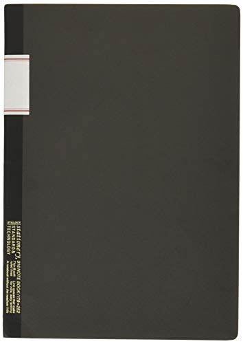Stalogy S4-L Linierte Notizbücher: 7 in. x 10 in. (Schwarz) / lined notizbuch von ニトムズ(Nitoms)
