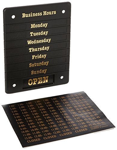 Stalwart dl226 Türschild, offen/geschlossen inklusive verstellbarem Mal Stalwart dl226 Türschild, offen/geschlossen inklusive verstellbarem Mal von Stalwart