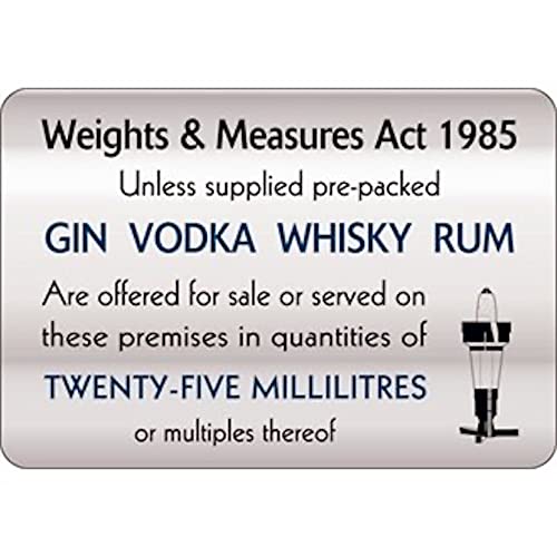 treues W317 Gewichte und Maßnahmen ACT Schild, 25 ml, 140 mm x 200 mm x 200 mm treues W317 Gewichte und Maßnahmen ACT Schild, 25 ml, 140 mm x 200 mm x 200 mm von Stalwart