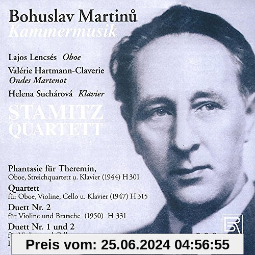 Phantasie H 301/Quartett für Oboe,Violi von Stamitz-Quartett