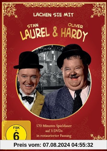 Lachen Sie mit Stan Laurel & Oliver Hardy [3 DVDs] von Stan Laurel