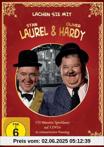Lachen Sie mit Stan Laurel & Oliver Hardy [3 DVDs] von Stan Laurel