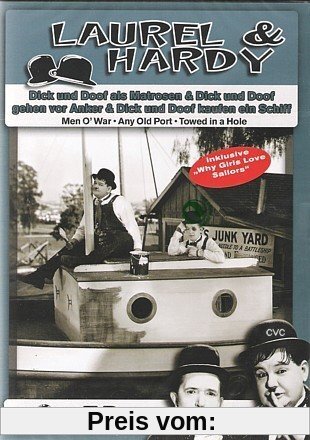 Laurel & Hardy - Als Matrosen / ...gehen vor Anker / ...kaufen ein Schiff von Stan Laurel