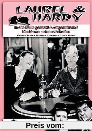 Laurel & Hardy - In die Falle gelockt / Angeheitert / Die Dame auf der Schulter von Stan Laurel