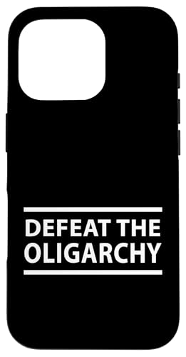 Besiege die Oligarchie, verteidige die amerikanische Demokratie Hülle für iPhone 16 Pro von Stand Up for Your Rights