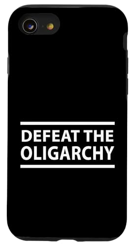 Besiege die Oligarchie, verteidige die amerikanische Demokratie Hülle für iPhone SE (2020) / 7 / 8 von Stand Up for Your Rights