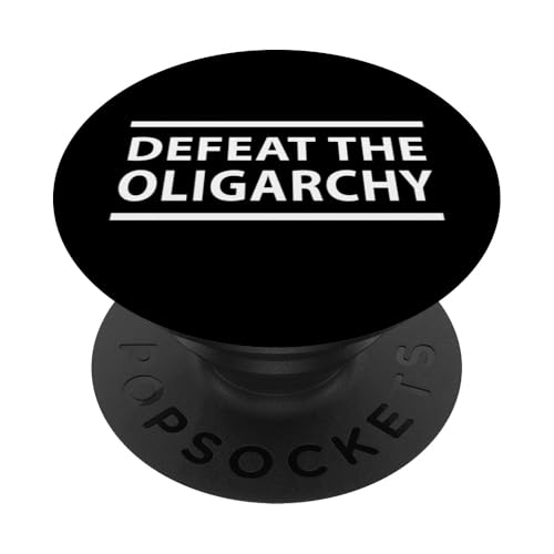 Besiege die Oligarchie, verteidige die amerikanische Demokratie PopSockets Klebender PopGrip von Stand Up for Your Rights