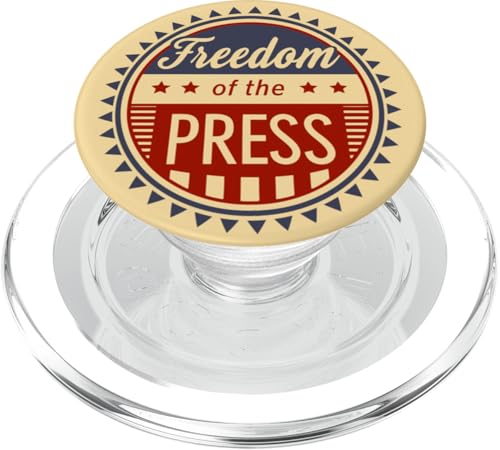 Freedom of the Press Protest März Retro PopSockets PopGrip für MagSafe von Stand Up for Your Rights