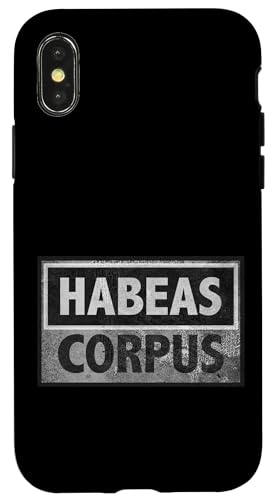 Habeas Corpus Justice für alle Hülle für iPhone X/XS von Stand Up for Your Rights