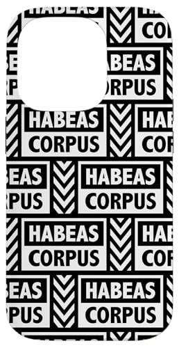 Habeas Corpus Law School Latein Hülle für iPhone 14 Pro von Stand Up for Your Rights