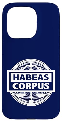 Habeas Corpus Rechts- und Bürgerrechte Hülle für iPhone 15 Pro von Stand Up for Your Rights