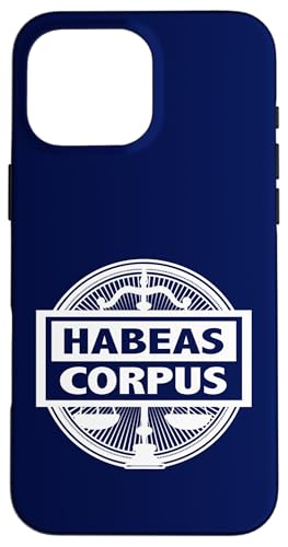 Habeas Corpus Rechts- und Bürgerrechte Hülle für iPhone 16 Pro Max von Stand Up for Your Rights
