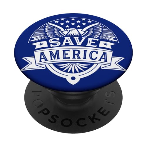 Rette Amerika PopSockets Klebender PopGrip von Stand Up for Your Rights