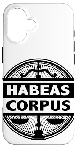 Widerstand und Protest Gesetzliche Rechte Habeas Corpus Hülle für iPhone 16 von Stand Up for Your Rights