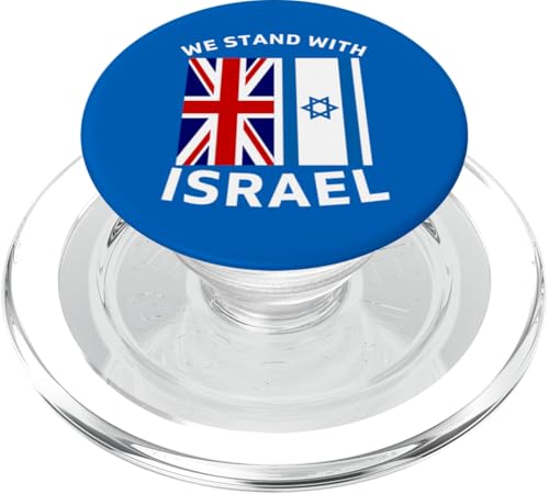 Großbritannien Wir stehen an der Seite Israels PopSockets PopGrip für MagSafe von Stand with Israel