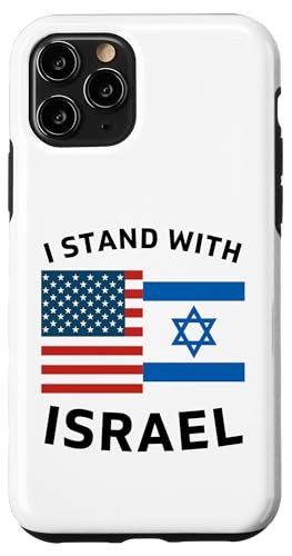 Ich stehe auf der Seite Israels Hülle für iPhone 11 Pro von Stand with Israel