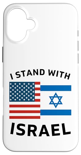 Ich stehe auf der Seite Israels Hülle für iPhone 16 Plus Ich stehe auf der Seite Israels Hülle für iPhone 16 Plus von Stand with Israel
