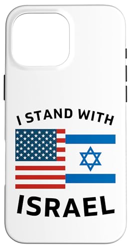 Ich stehe auf der Seite Israels Hülle für iPhone 16 Pro Max Ich stehe auf der Seite Israels Hülle für iPhone 16 Pro Max von Stand with Israel