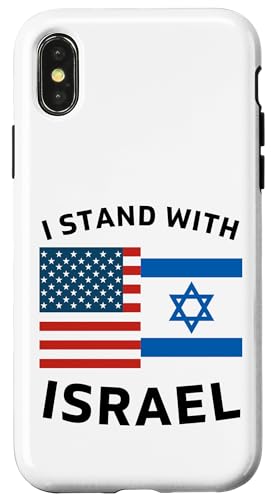 Ich stehe auf der Seite Israels Hülle für iPhone X/XS Ich stehe auf der Seite Israels Hülle für iPhone X/XS von Stand with Israel