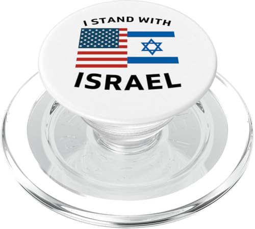 Ich stehe auf der Seite Israels PopSockets PopGrip für MagSafe Ich stehe auf der Seite Israels PopSockets PopGrip für MagSafe von Stand with Israel
